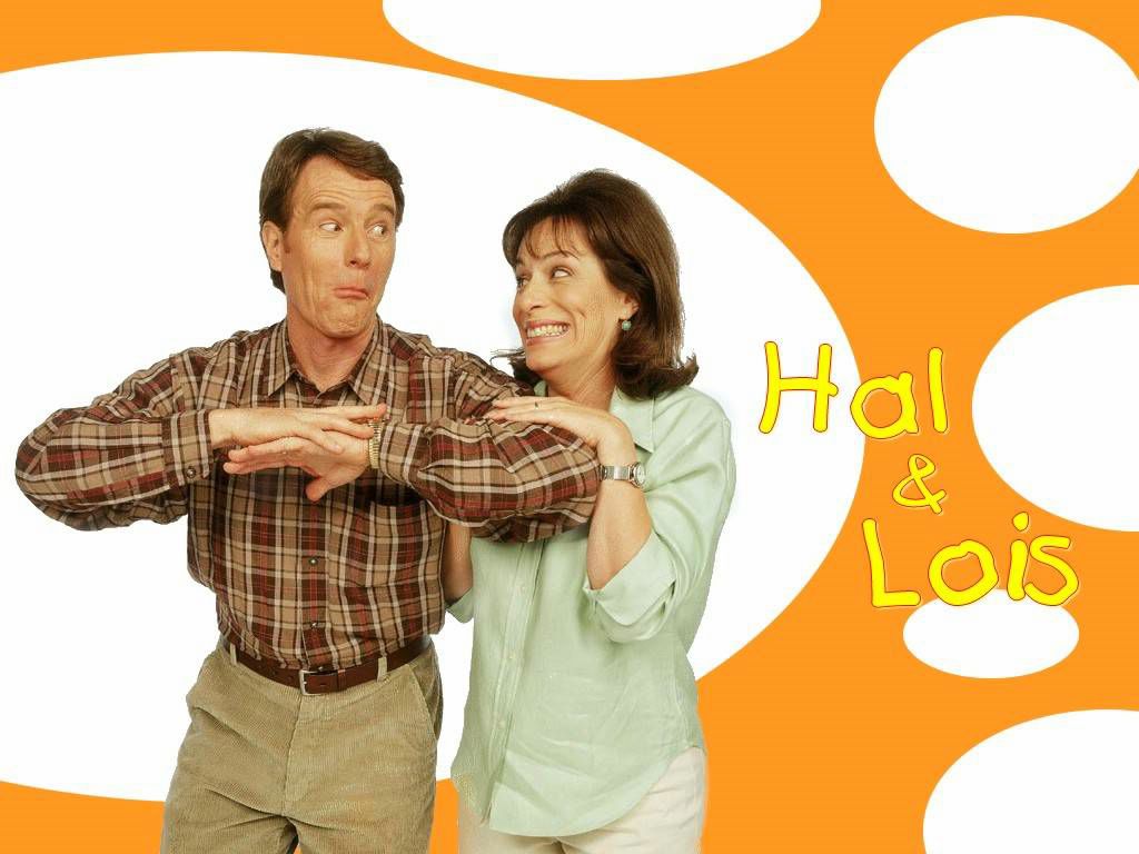 Hal et Lois fond ecran Hal et Lois