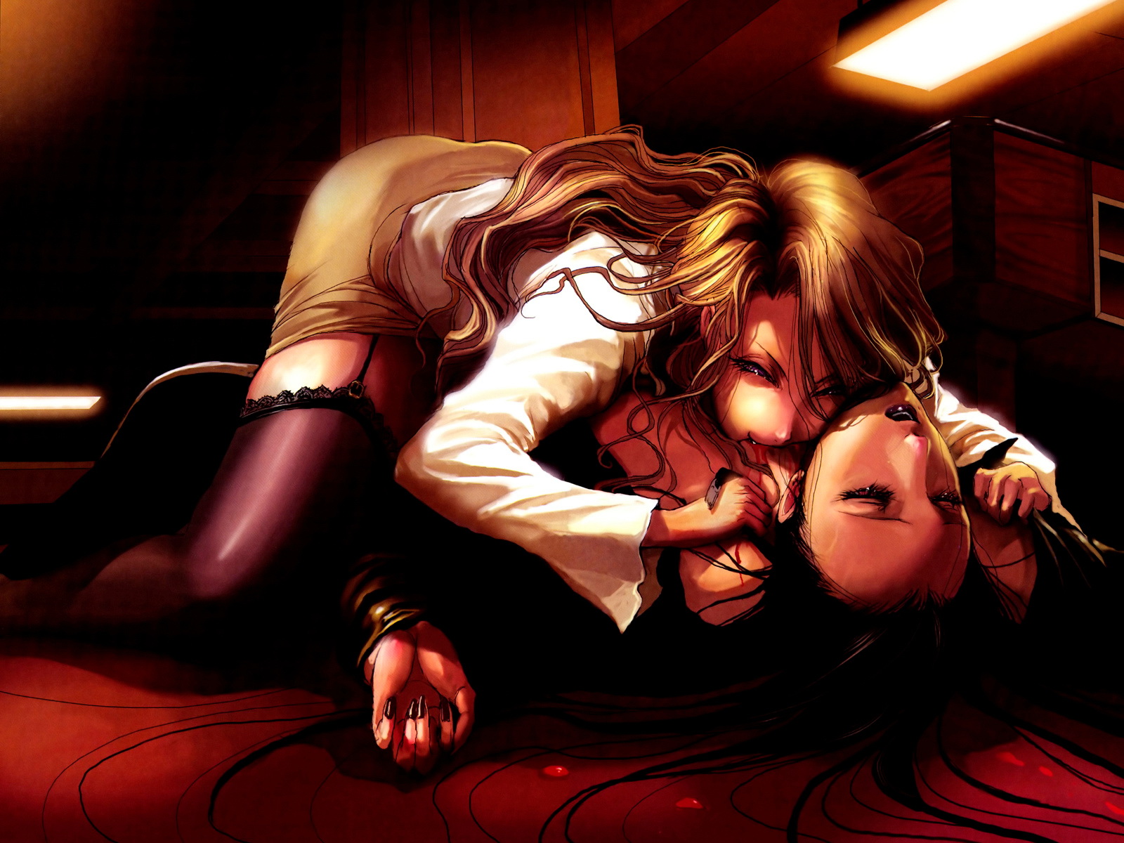 Vampire Girl fond ecran Vampire Girl