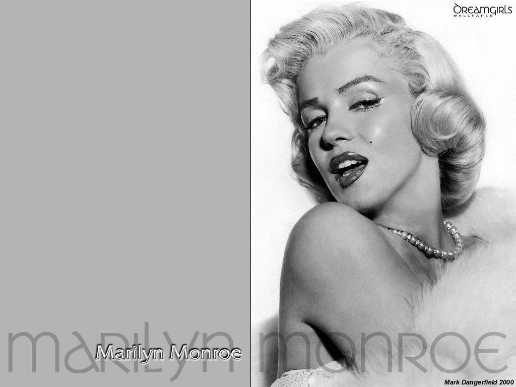 Marilyn Monroe fond ecran Marilyn Monroe