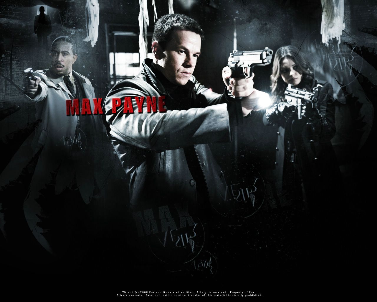 Max Payne fond ecran Max Payne