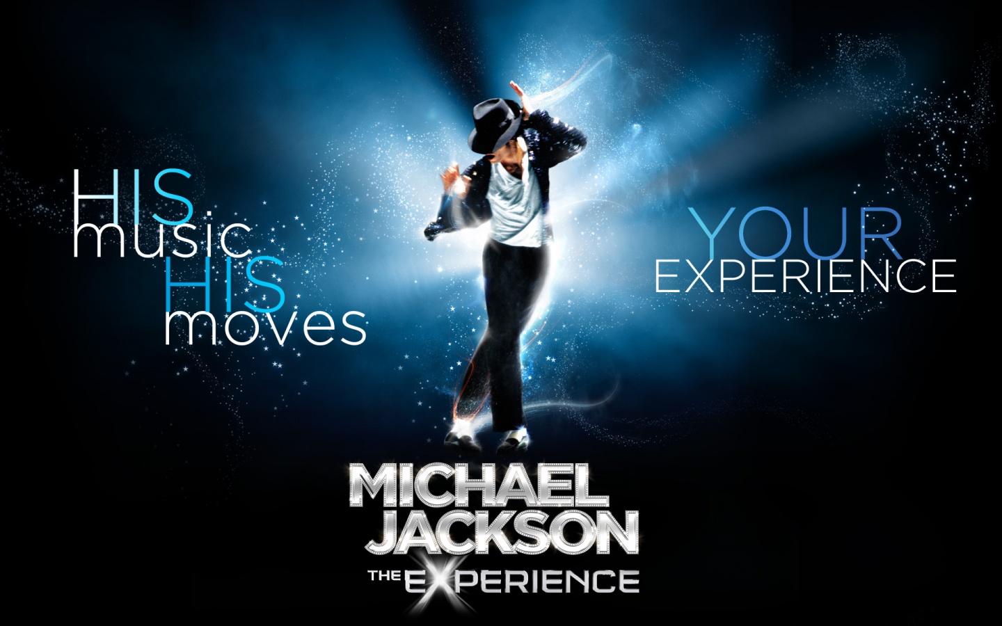 Michael Jackson, The Experience fond ecran Michael Jackson, The Experience
