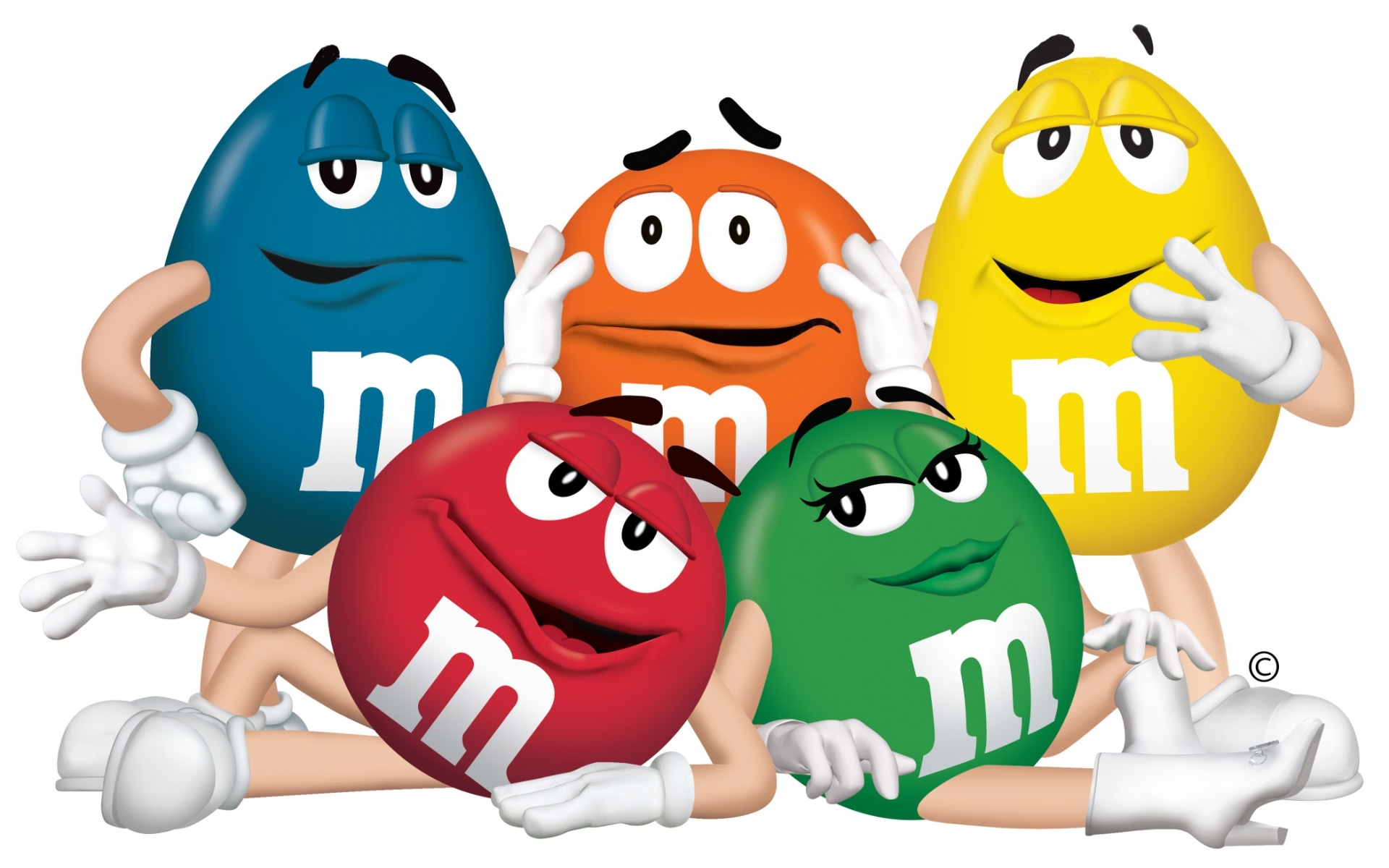 M&M's fond ecran M&M's