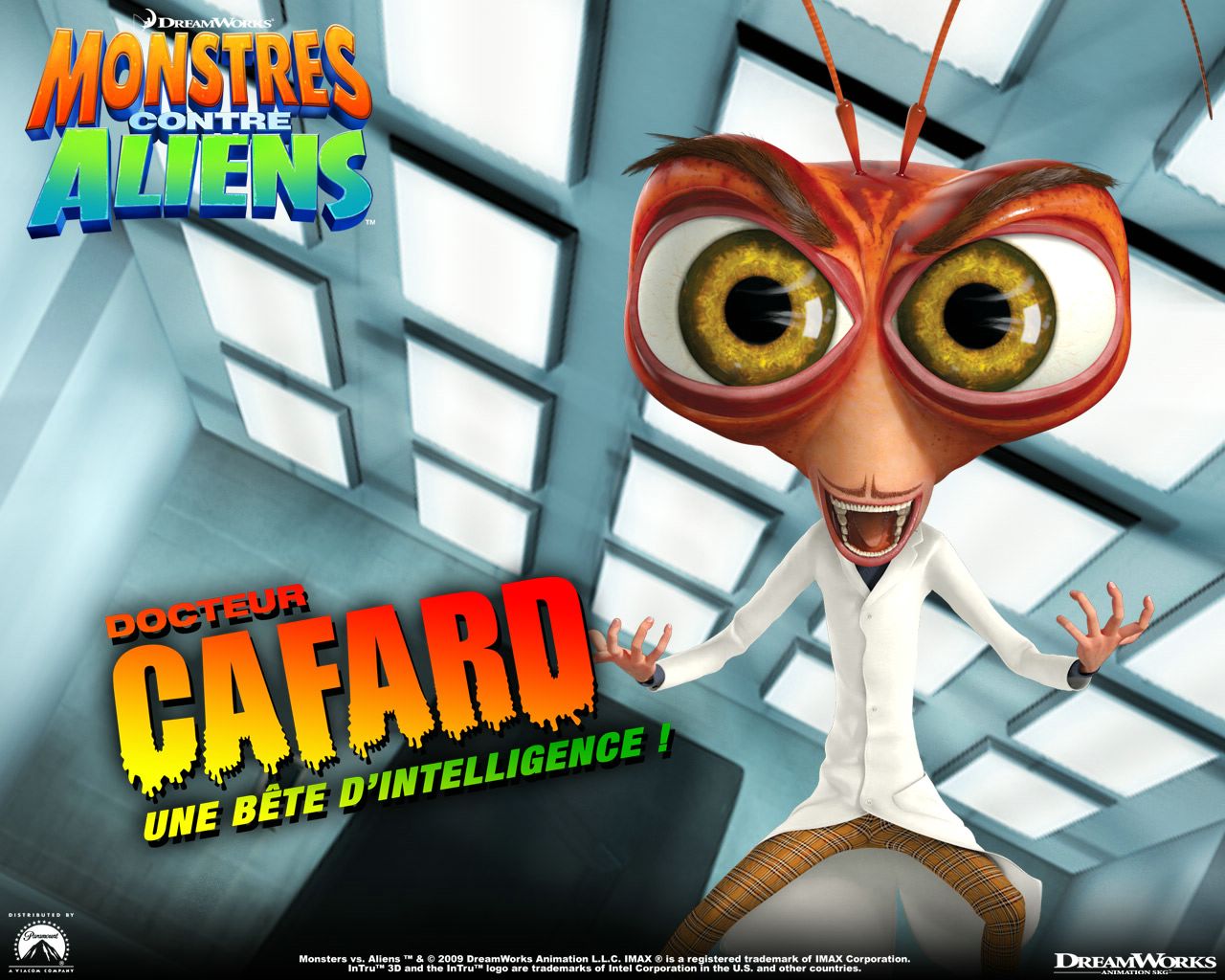 Monstres contre Aliens fond ecran Monstres contre Aliens