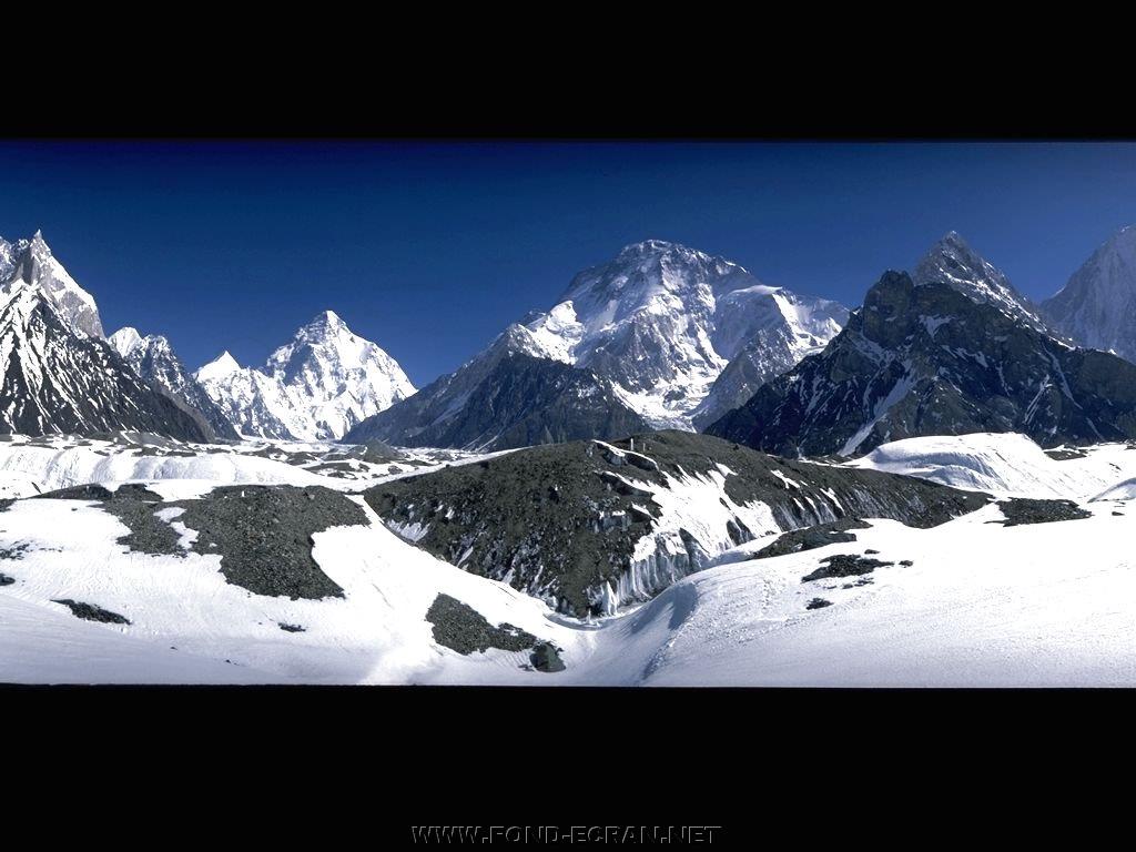 montagnes fond ecran montagnes