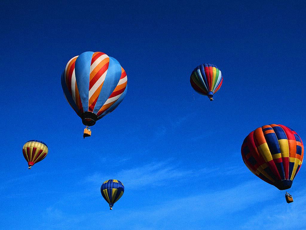 montgolfières fond ecran montgolfières