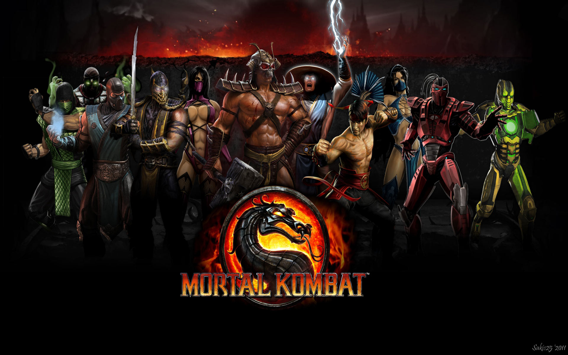 Mortal Kombat fond ecran Mortal Kombat