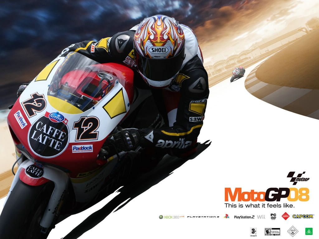 Moto GP 08 fond ecran Moto GP 08