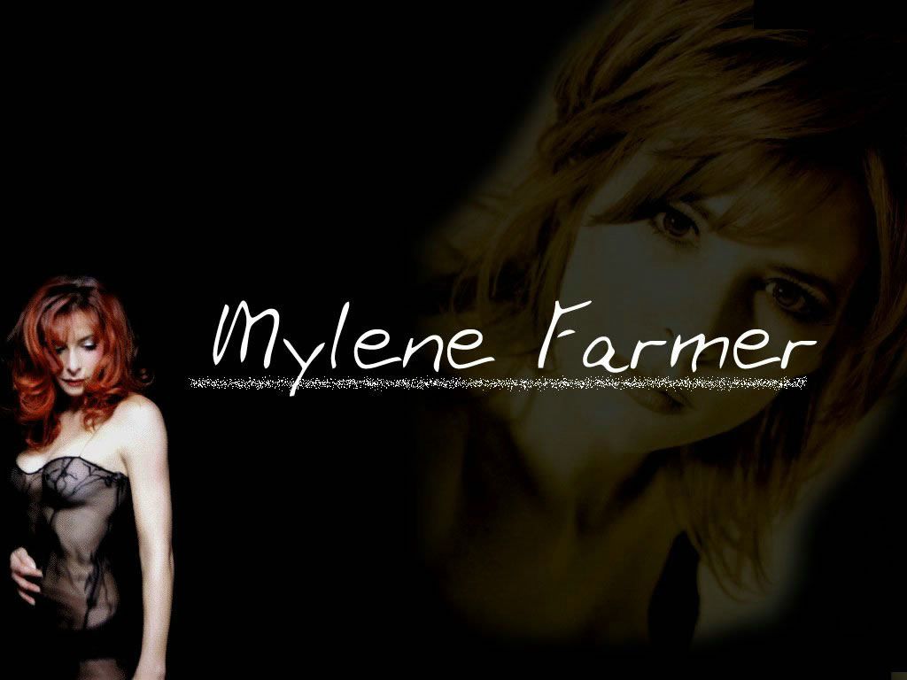 Mylène Farmer fond ecran Mylène Farmer