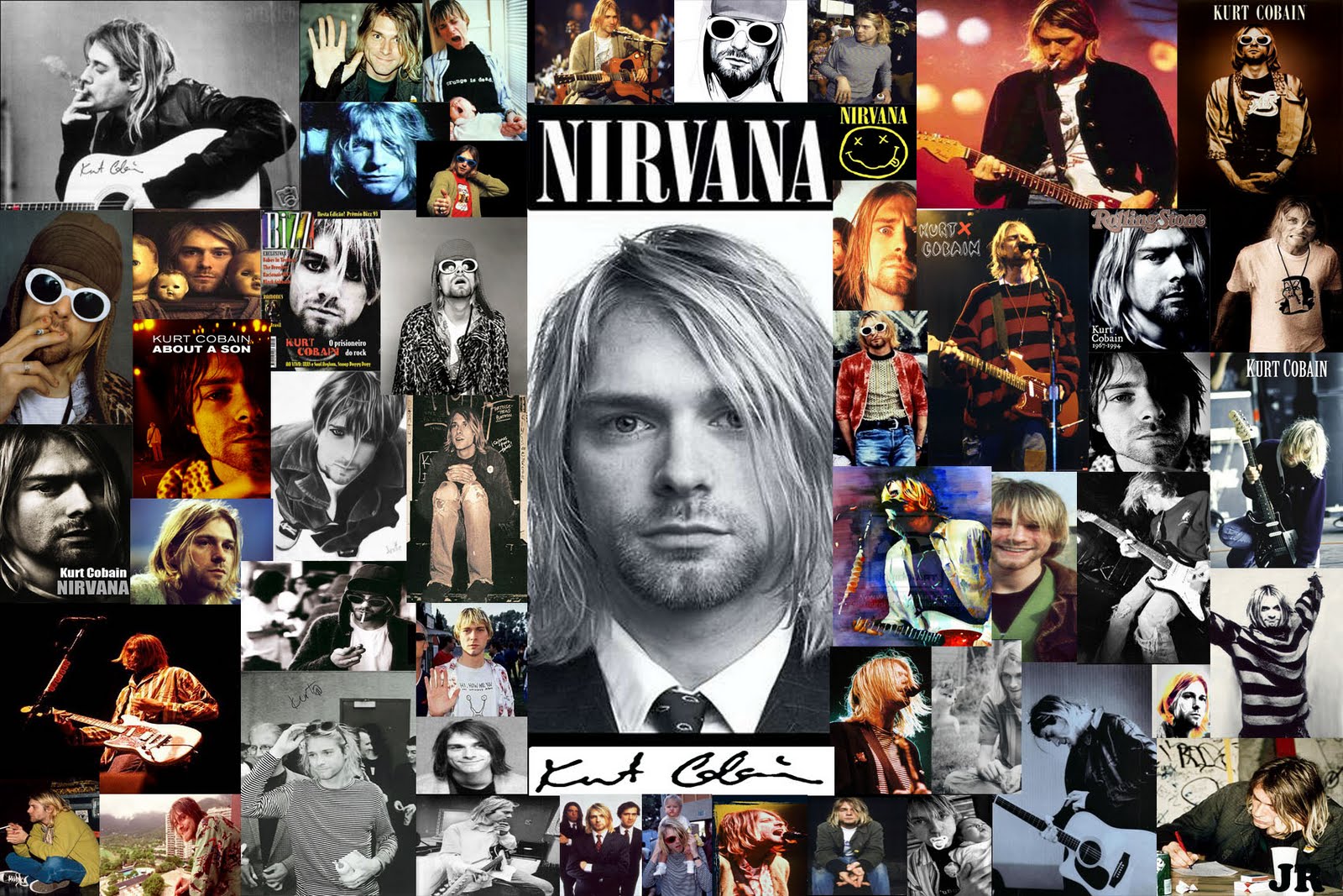 Nirvana : Patchwork fond ecran Nirvana : Patchwork
