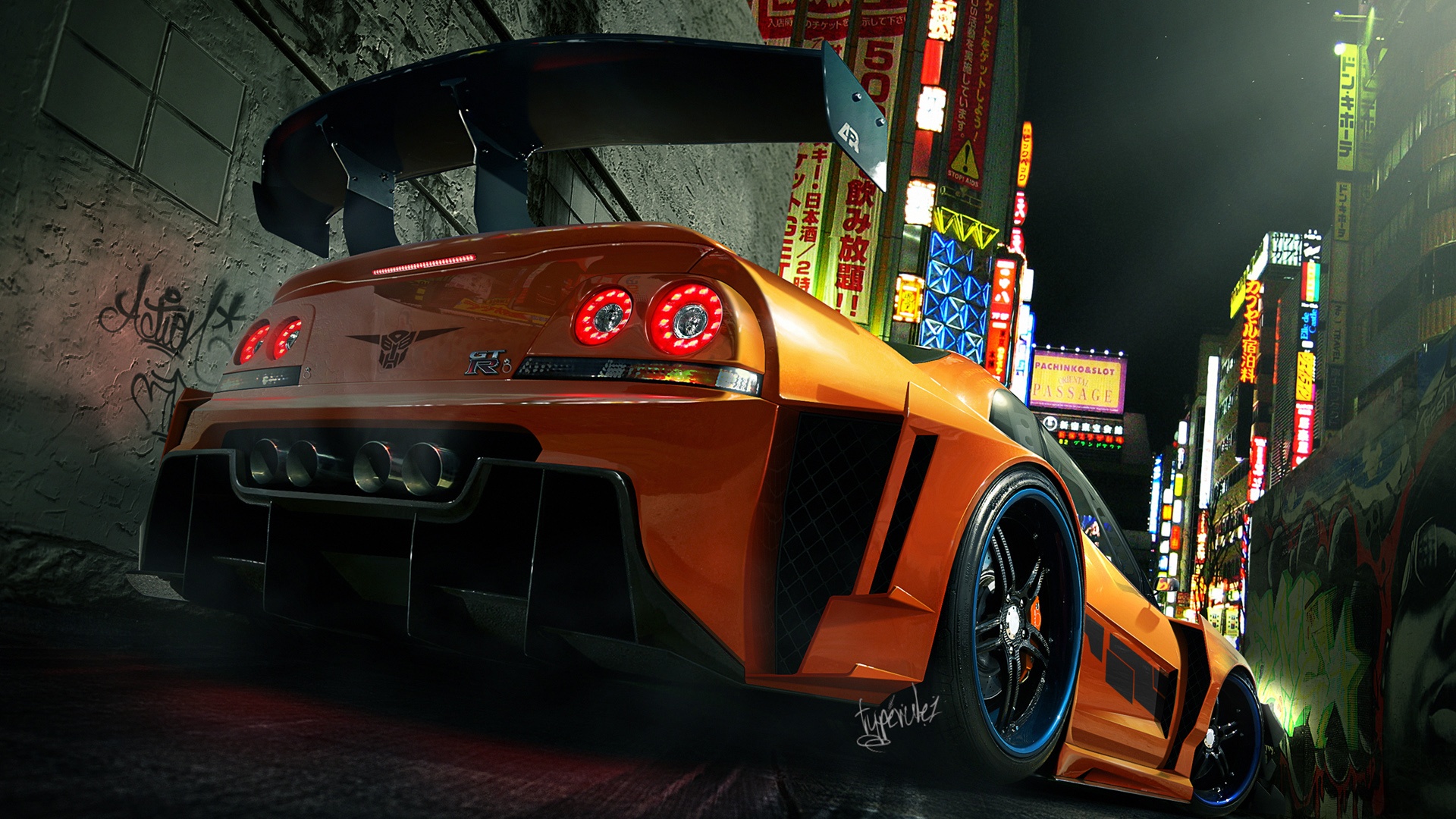 Nissan Skyline fond ecran Nissan Skyline