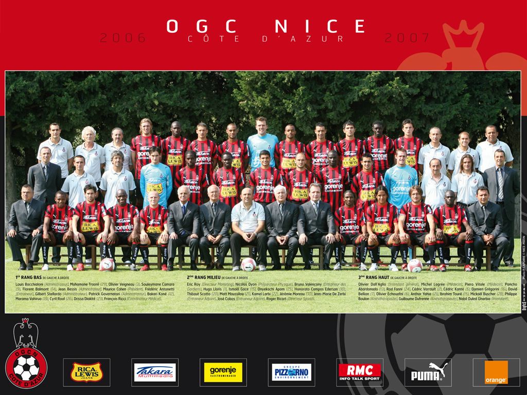 Equipe Officielle 2006/2007 fond ecran Equipe Officielle 2006/2007