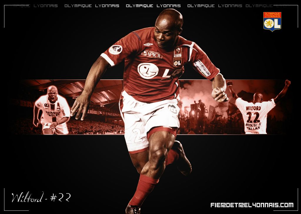 Olympique Lyonnais : Sylvain Wiltord fond ecran Olympique Lyonnais : Sylvain Wiltord