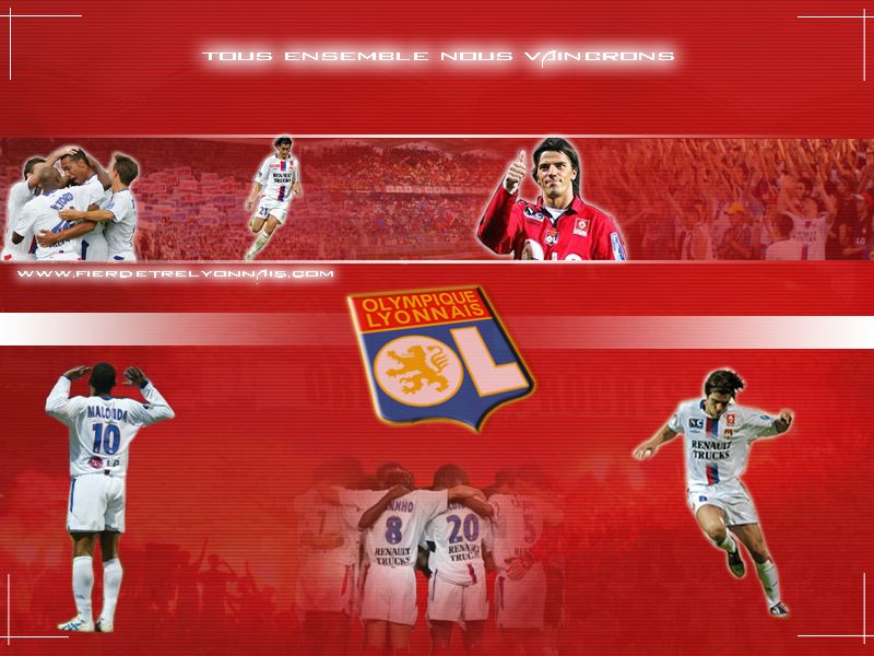 Olympique Lyonnais fond ecran Olympique Lyonnais