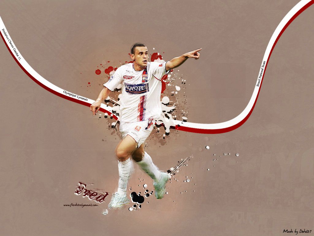 Olympique Lyonnais : Fred fond ecran Olympique Lyonnais : Fred