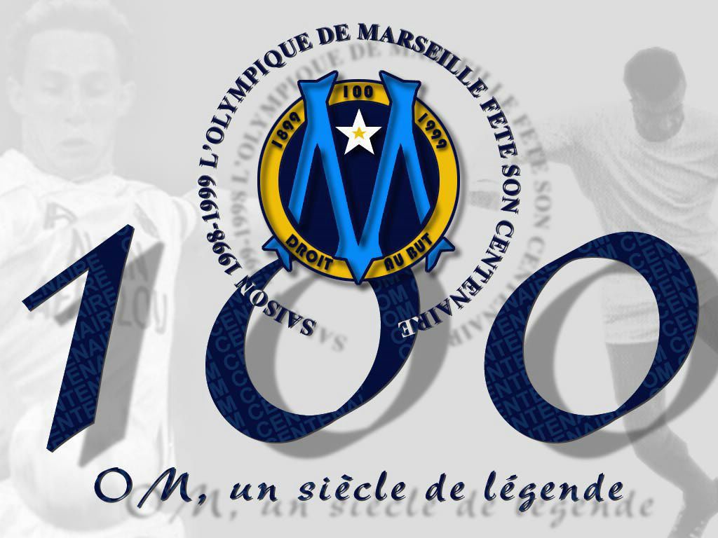 centenaire de l'OM fond ecran centenaire de l'OM