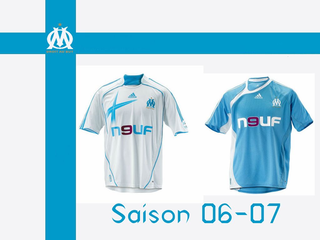 Maillots OM fond ecran Maillots OM
