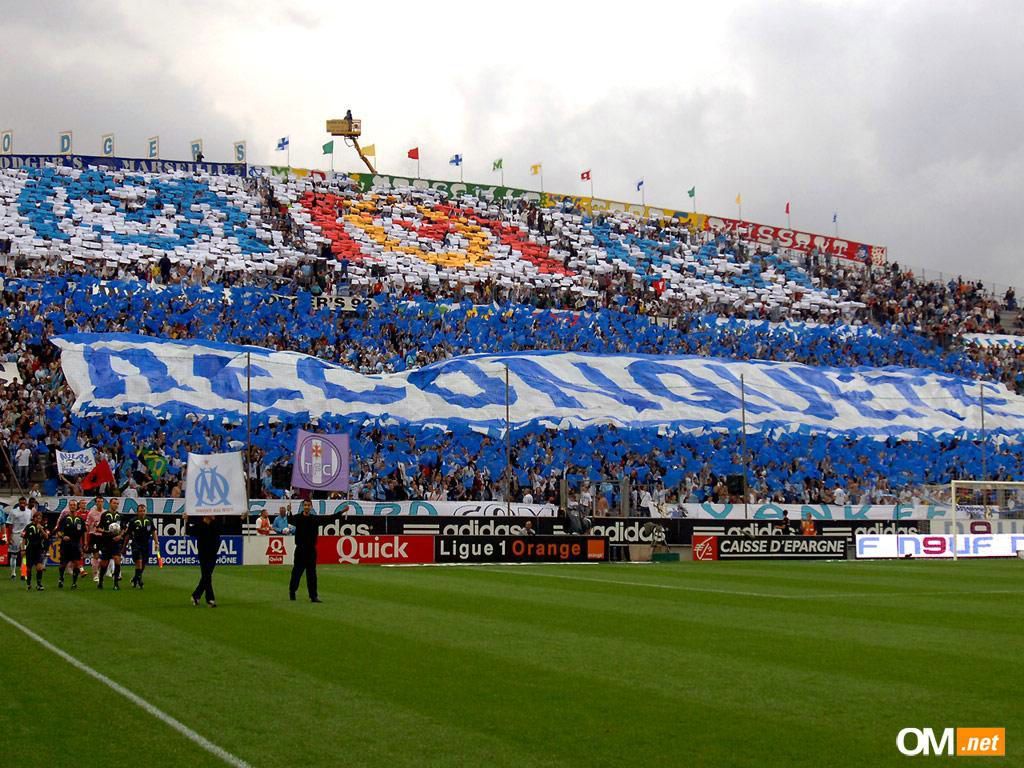 Supporters OM fond ecran Supporters OM