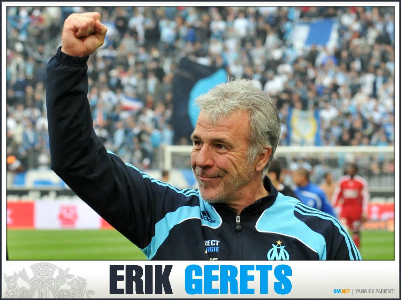 OM : Eric Gerets fond ecran OM : Eric Gerets