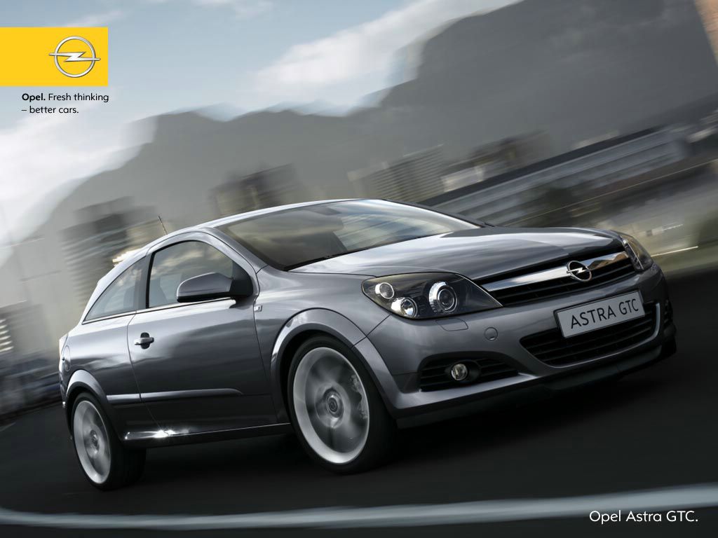 Opel Astra GTC fond ecran Opel Astra GTC