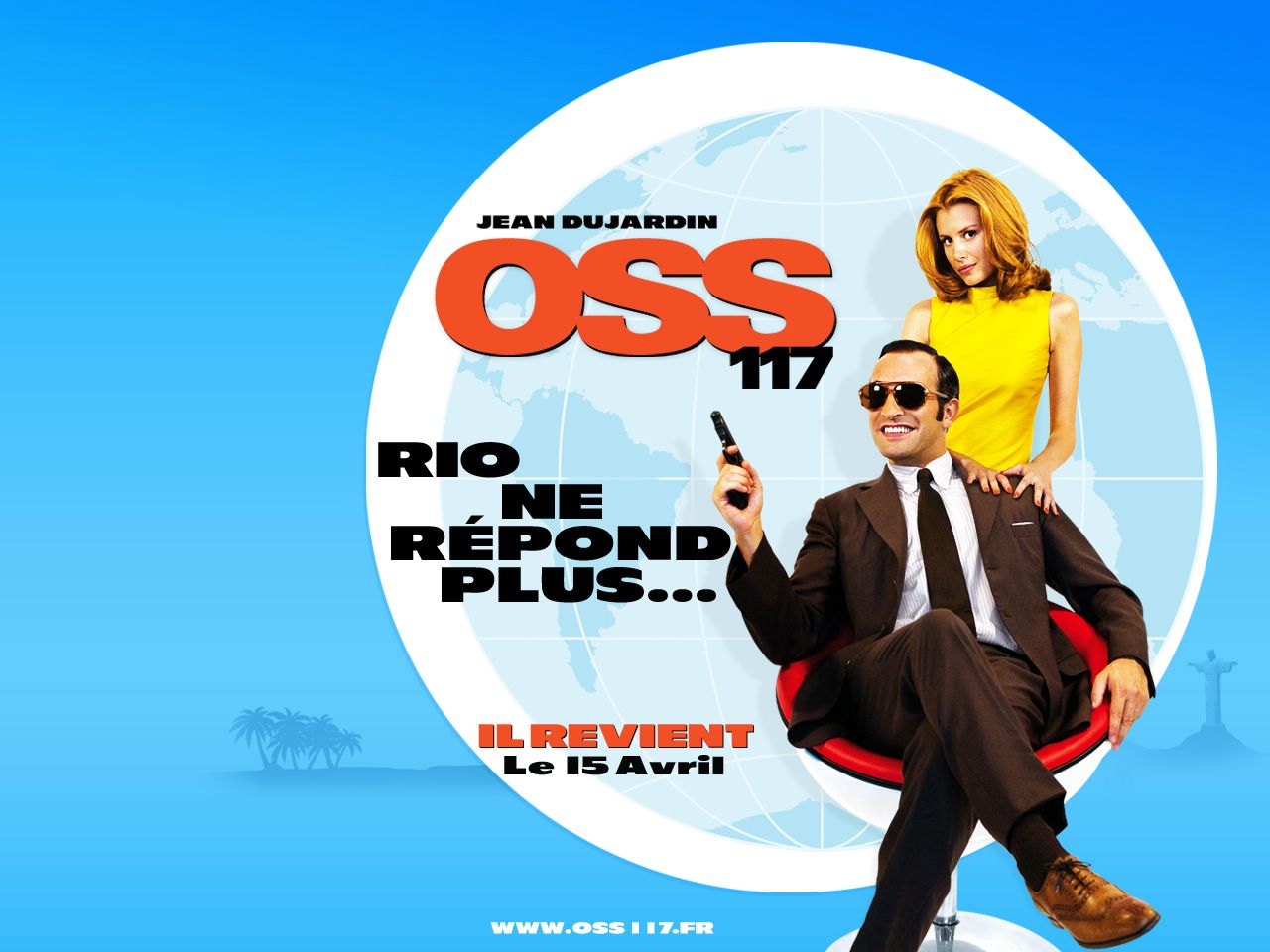 OSS 117 Rio fond ecran OSS 117 Rio