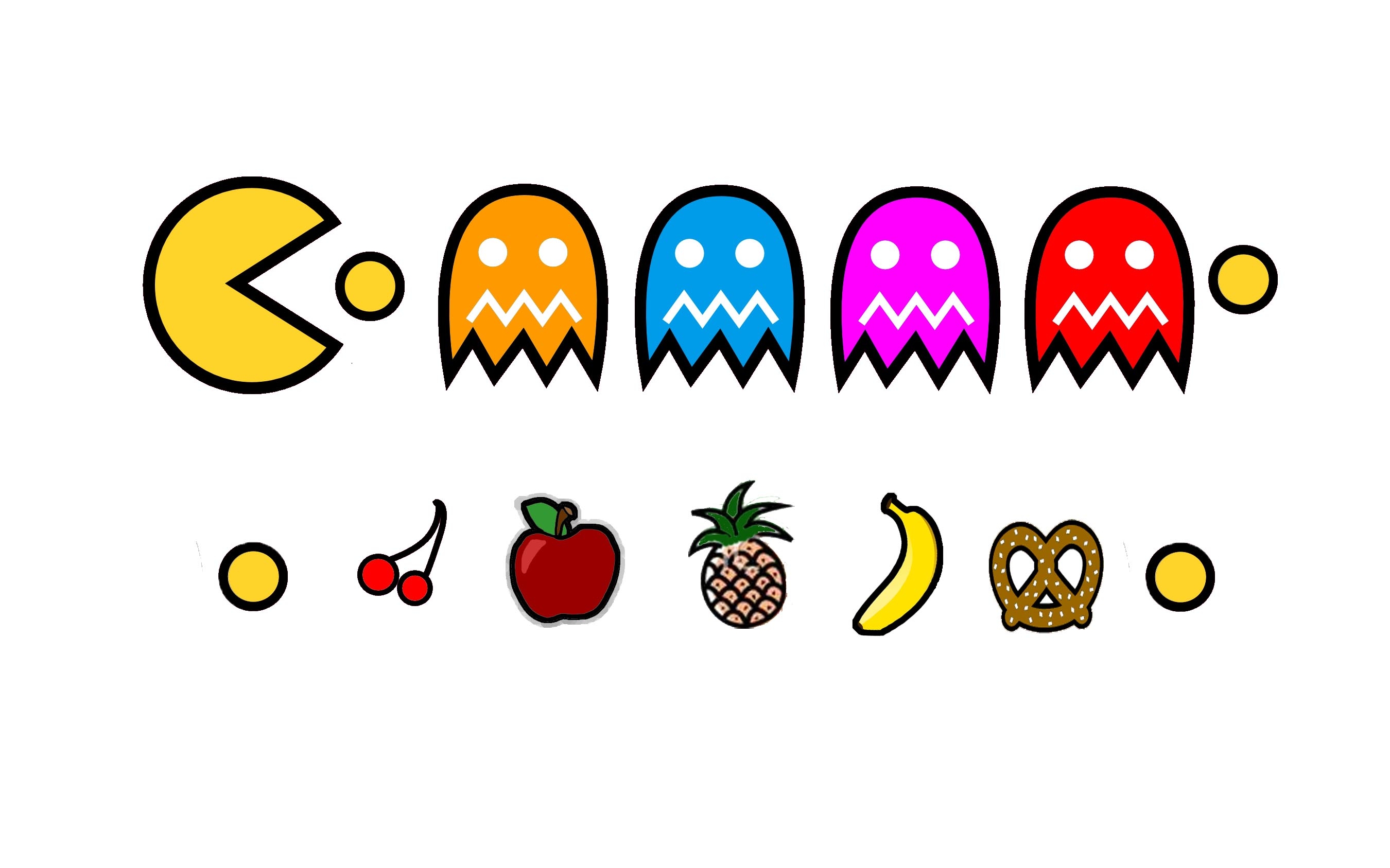 Pac Man fond ecran Pac Man