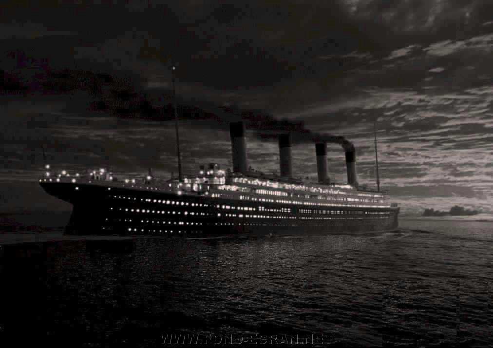 fond ecran Titanic