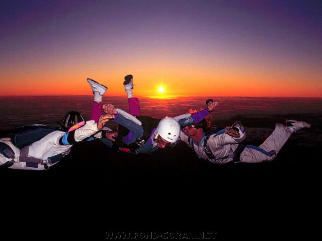 parachutisme fond ecran parachutisme