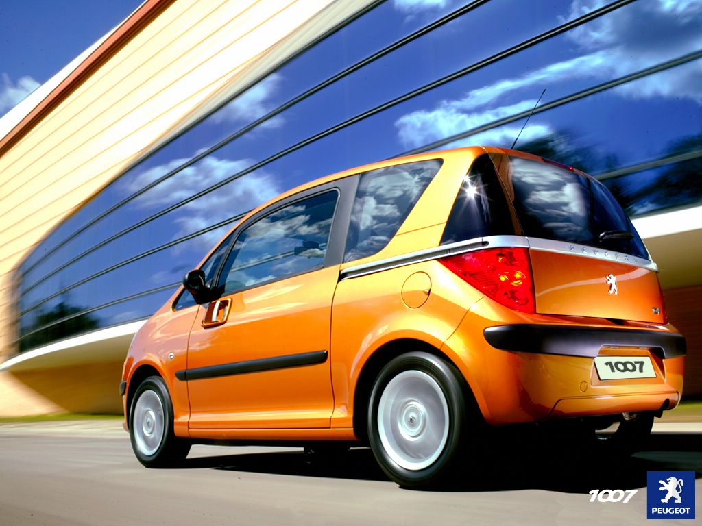 Peugeot 1007 fond ecran Peugeot 1007