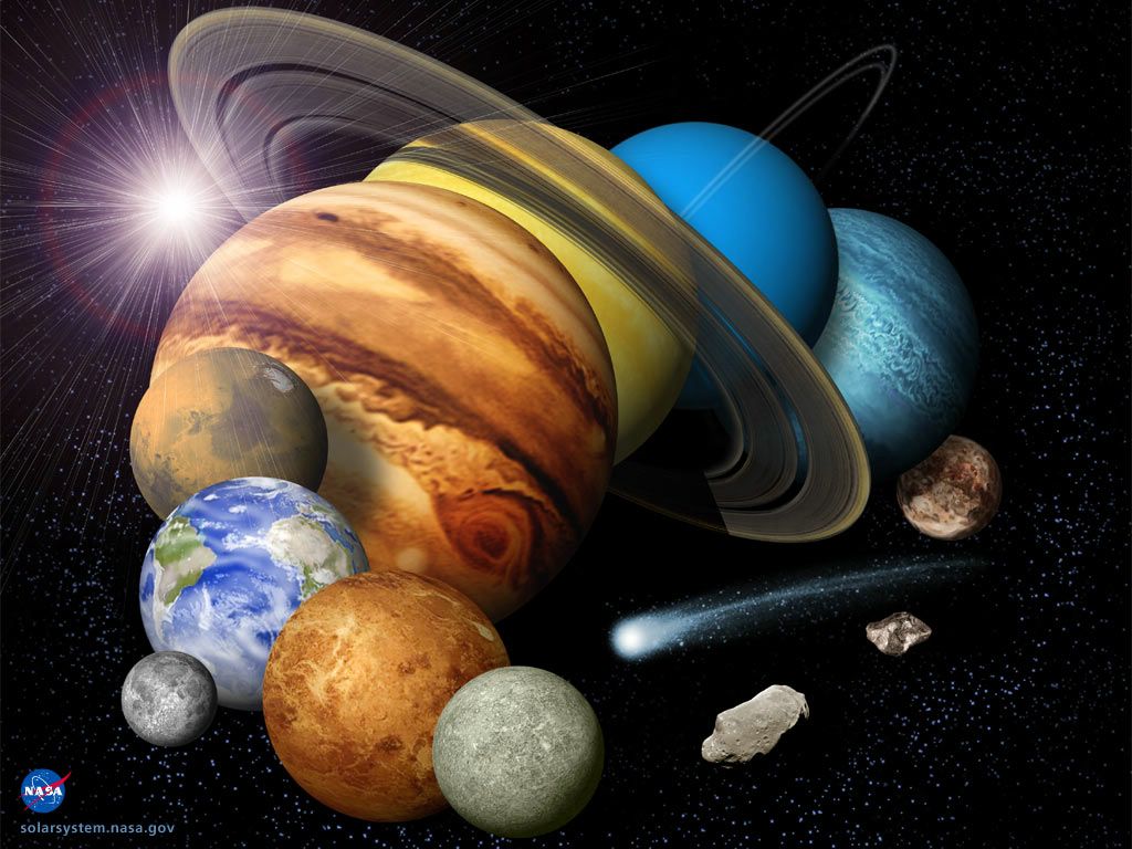 planetes fond ecran planetes