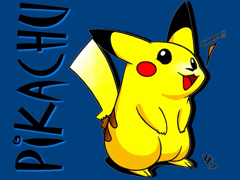 Pikachu fond ecran Pikachu