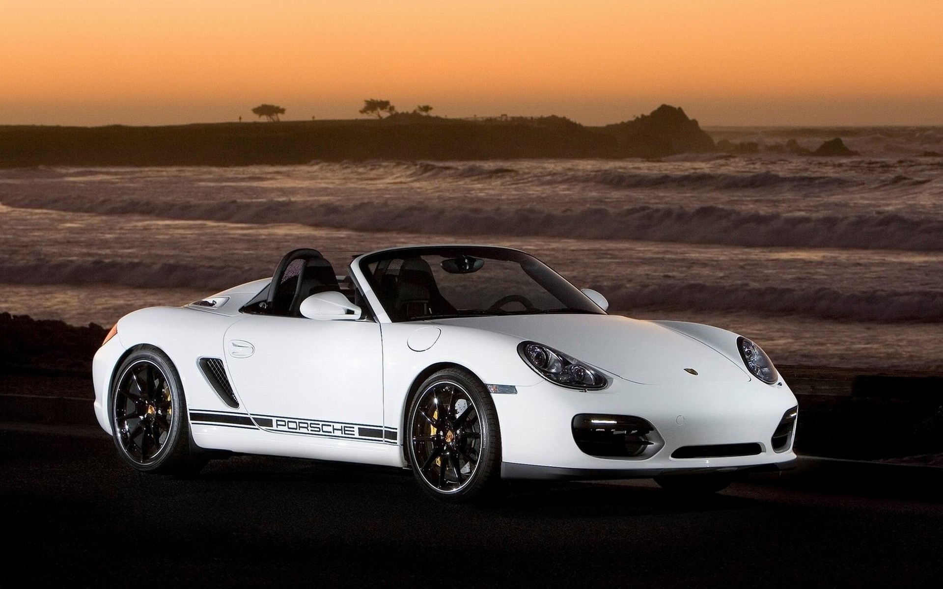 Porsche : Boxster fond ecran Porsche : Boxster