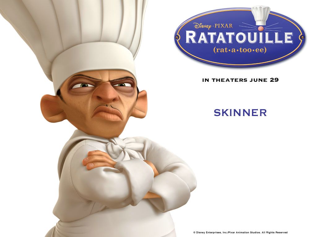 Ratatouille : Skinner fond ecran Ratatouille : Skinner