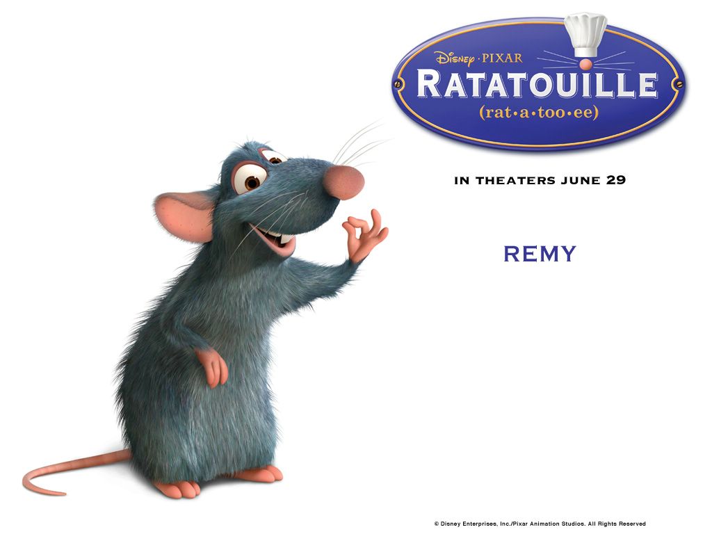 Ratatouille : Remy fond ecran Ratatouille : Remy