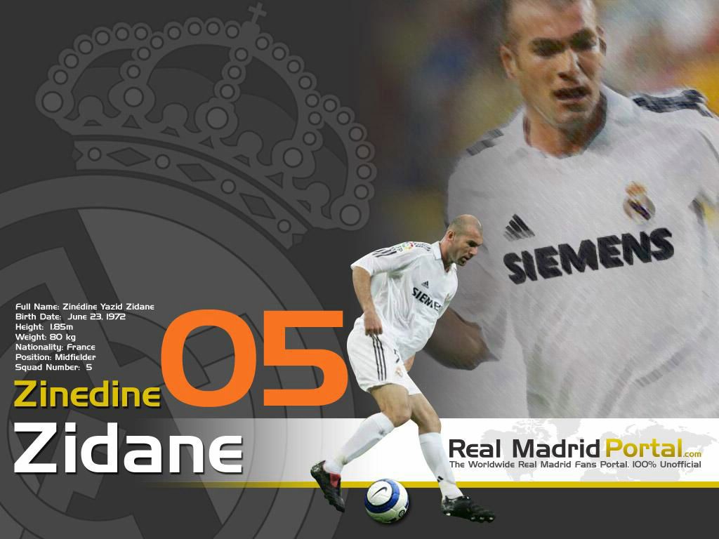 Zizou fond ecran Zizou
