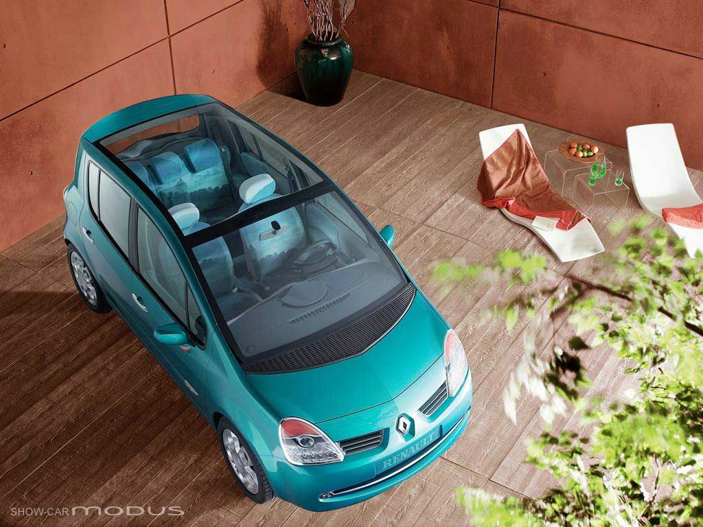 renault Modus fond ecran renault Modus