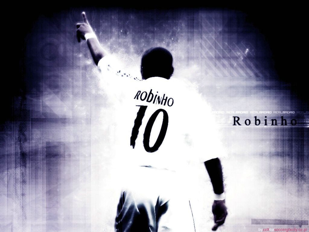 Robinho au Real Madrid fond ecran Robinho au Real Madrid
