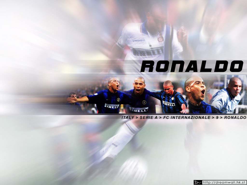 Ronaldo Inter Milan fond ecran Ronaldo Inter Milan
