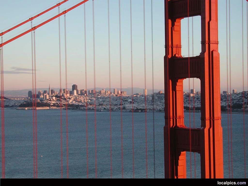 San Francisco Goldengate fond ecran San Francisco Goldengate