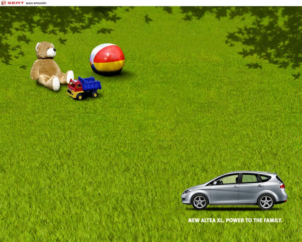 Seat New Altea XL fond ecran Seat New Altea XL