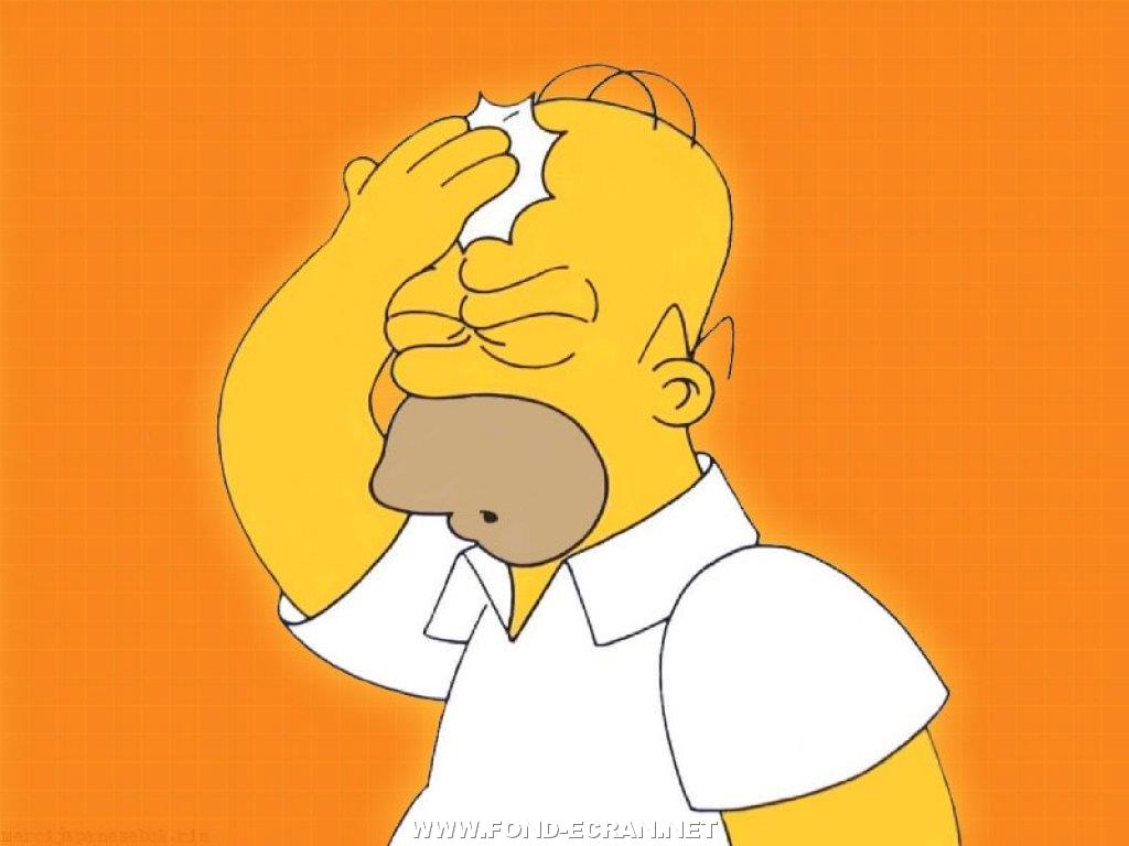 Homer Simpson fond ecran Homer Simpson