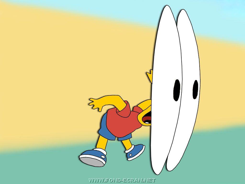 Bart Simpson fond ecran Bart Simpson