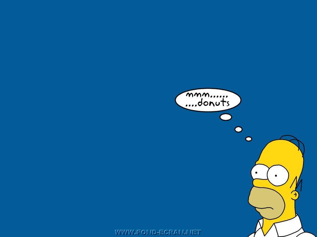 Homer Simpson fond ecran Homer Simpson