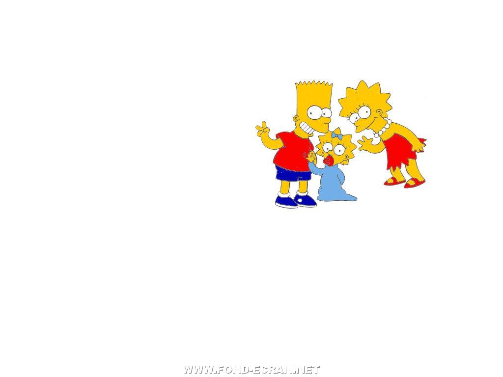 enfants Simpsons fond ecran enfants Simpsons