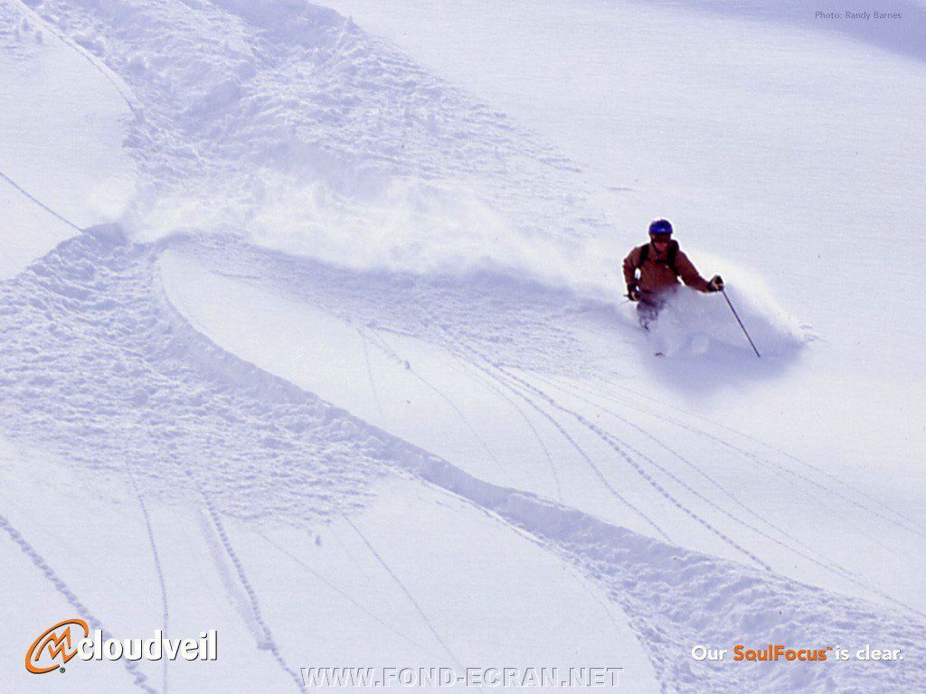 ski fond ecran ski