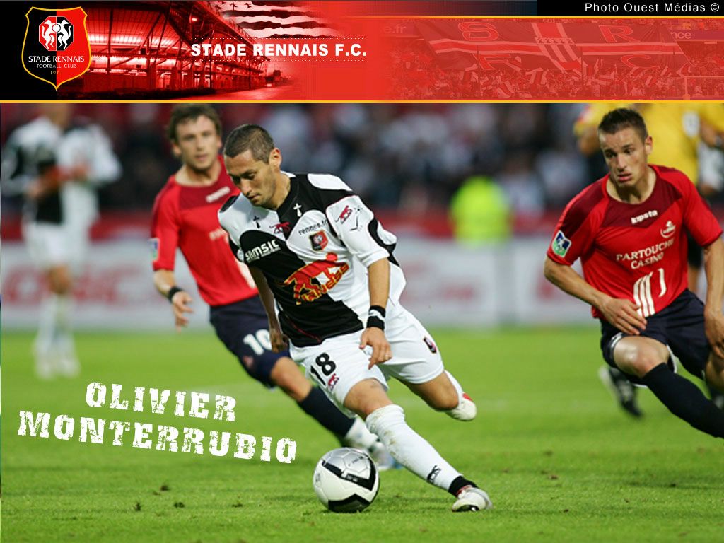 Stade Rennais : Olivier Monterrubio fond ecran Stade Rennais : Olivier Monterrubio