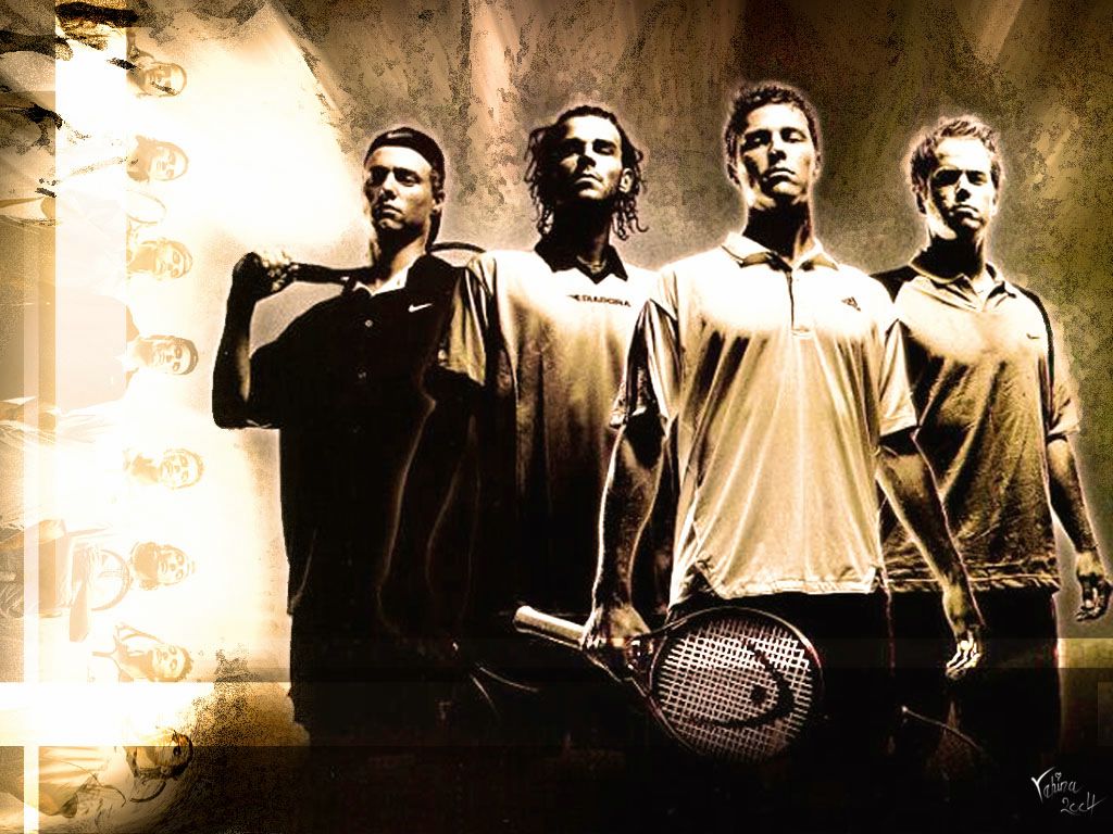 Tennismen fond ecran Tennismen