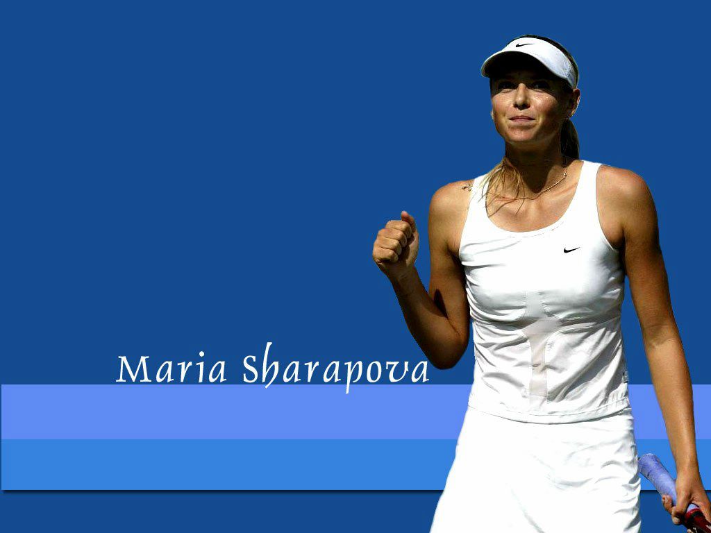 Maria Sharapova fond ecran Maria Sharapova