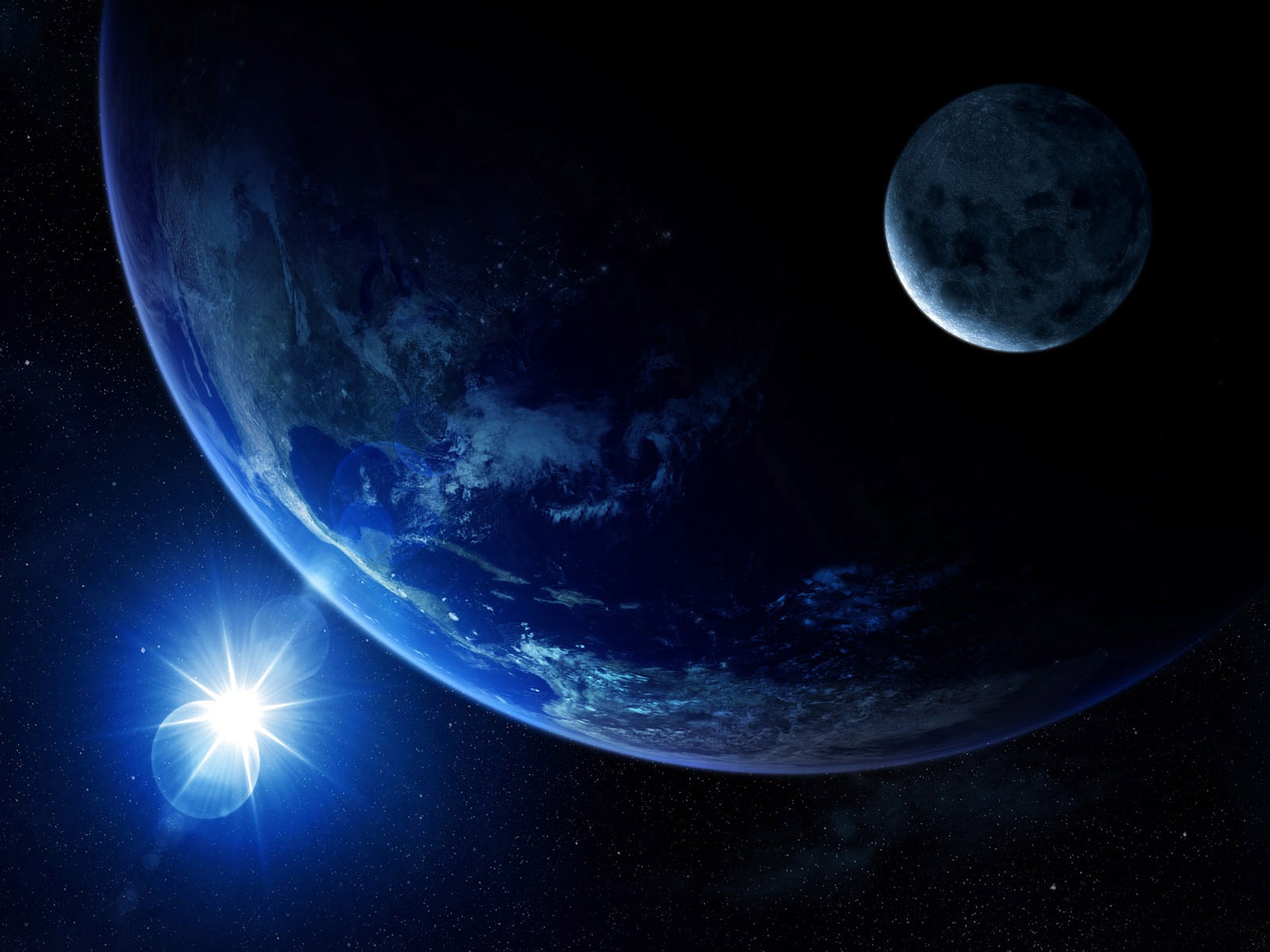 La Terre fond ecran La Terre