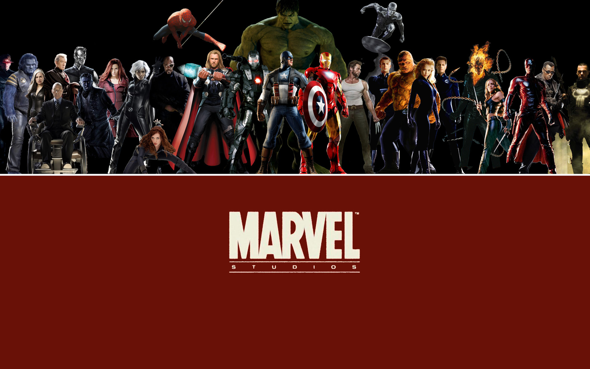 The Avengers : Equipe fond ecran The Avengers : Equipe