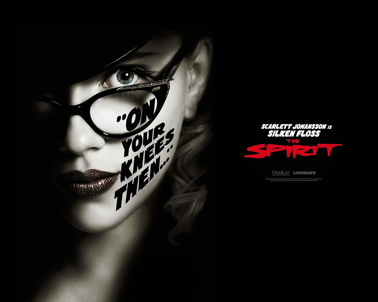 The Spirit: Scarlett Johansson fond ecran The Spirit: Scarlett Johansson